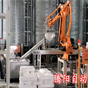 塑料顆粒拆包投料機械手成為了眾多塑料加工企業(yè)的一致選擇