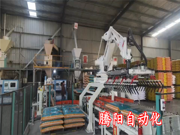 雙爪肥料碼垛機器人